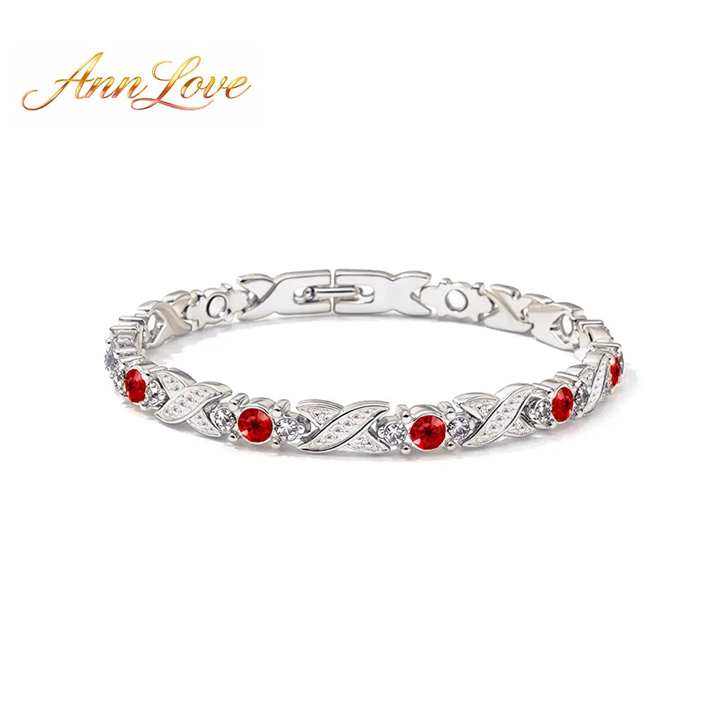 Energy Magnet Bracelets for Women — Women'S Magnetic Therapy Bangle with Adjustable Wristband —Healing Jewelry- Modern & Stylish Metal Bracelet -Bracelet for Men— Luck Bracelet-Mother'S Day -Giftfree Shipping Only