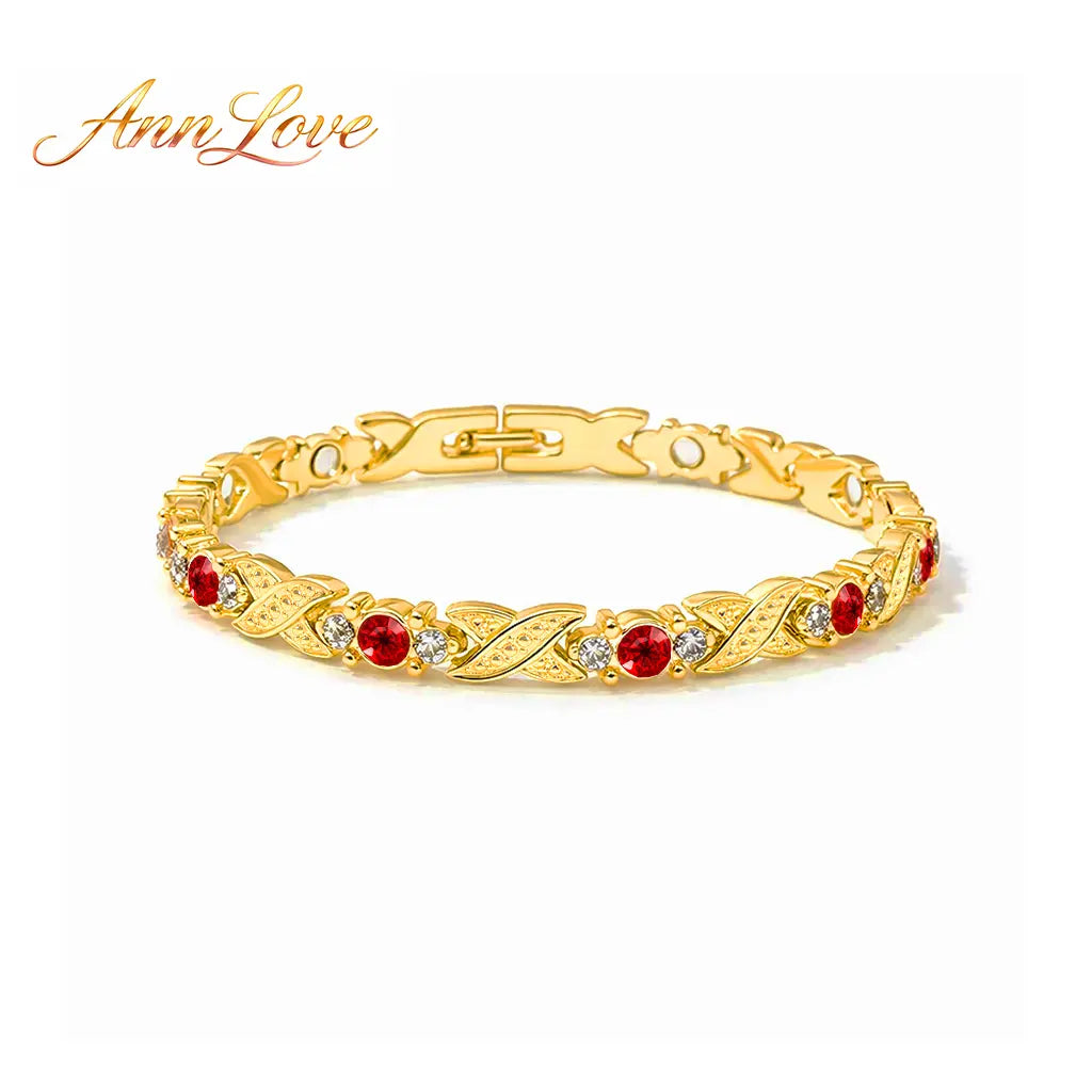 Energy Magnet Bracelets for Women — Women'S Magnetic Therapy Bangle with Adjustable Wristband —Healing Jewelry- Modern & Stylish Metal Bracelet -Bracelet for Men— Luck Bracelet-Mother'S Day -Giftfree Shipping Only