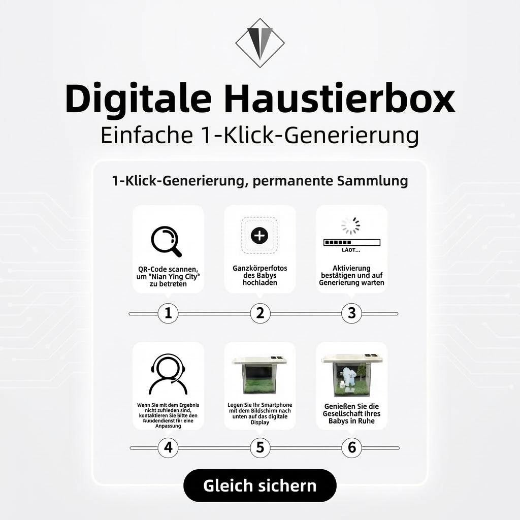 3D Hologramm Haustier Erinnerungsbox✨🐾