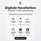 3D Hologramm Haustier Erinnerungsbox✨🐾