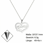 Halskette zum Muttertag mit Mama-Schriftzug 💖