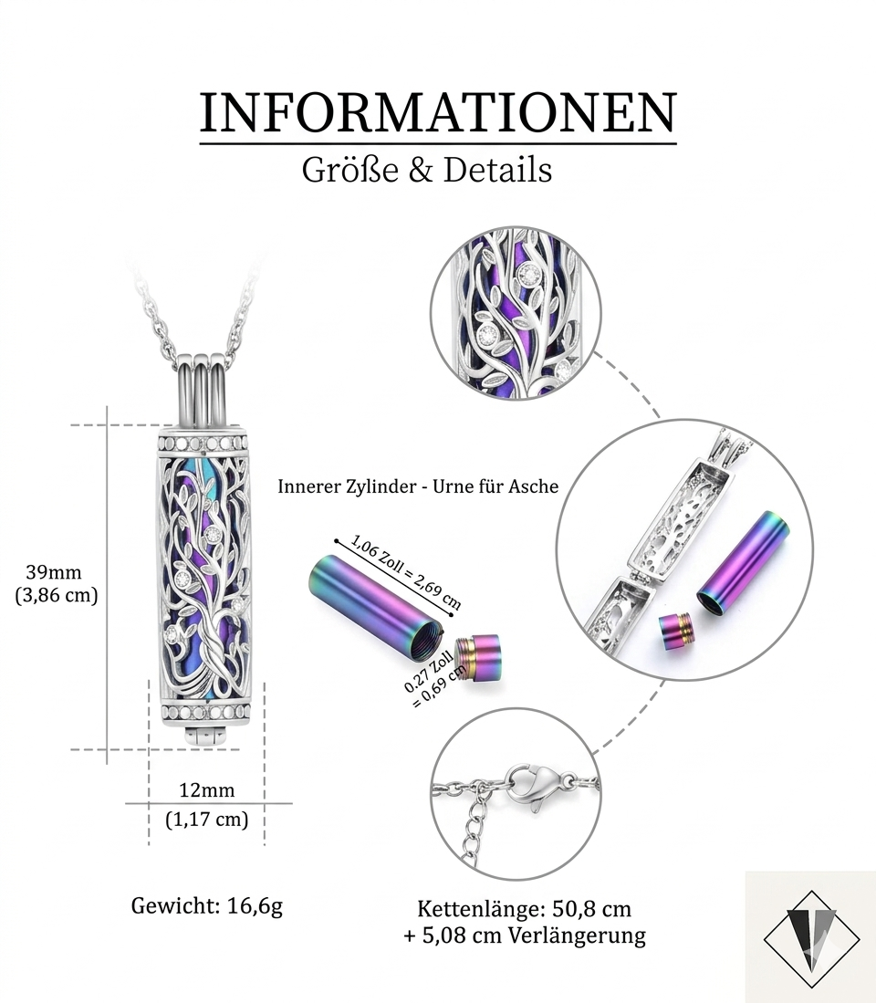 Erinnerungsanhänger Lebensbaum 🌳