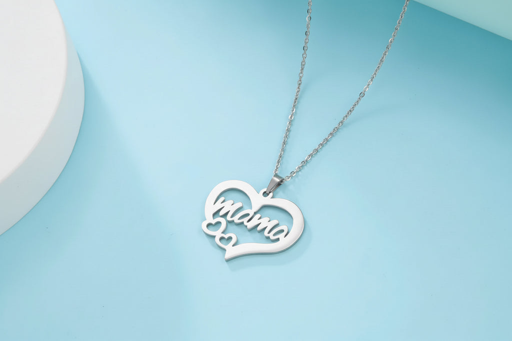 Halskette zum Muttertag mit Mama-Schriftzug 💖