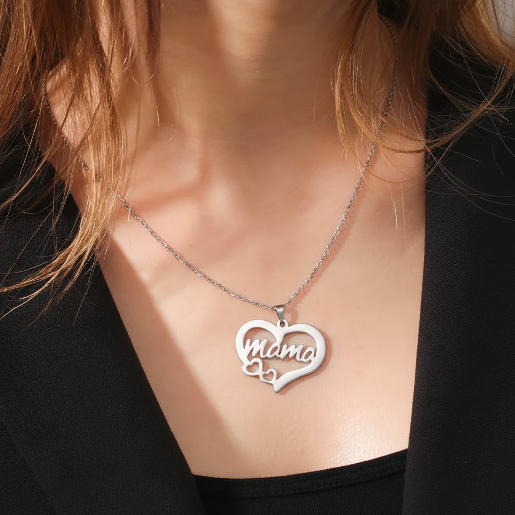 Halskette zum Muttertag mit Mama-Schriftzug 💖