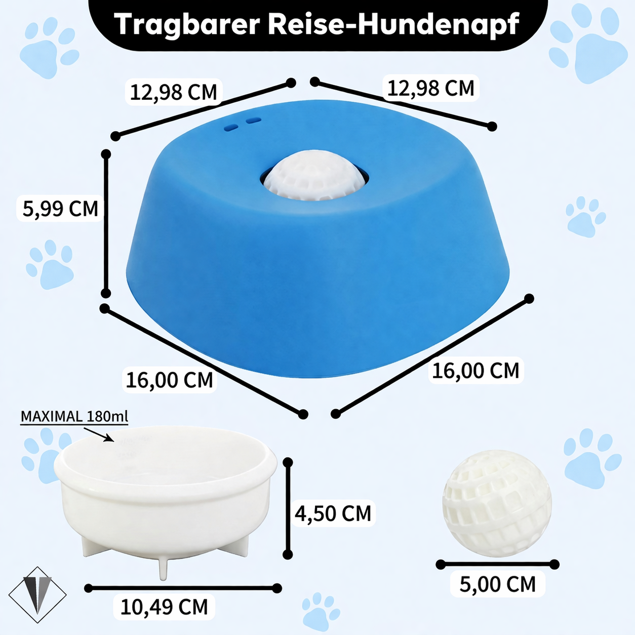 Anti-Schlingnapf mit Lick-Funktion für Hunde 🐶
